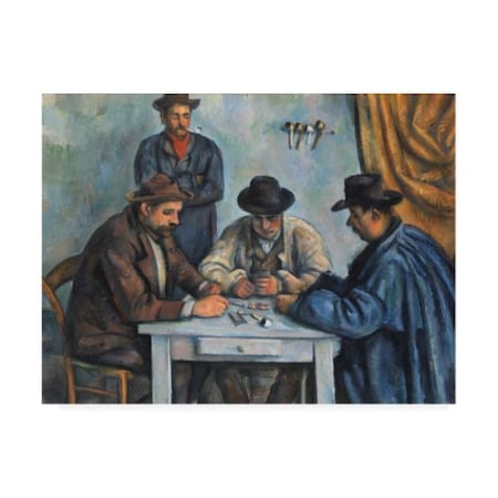 Paul Czann 'The Card Players Table' Canvas Art,24x32